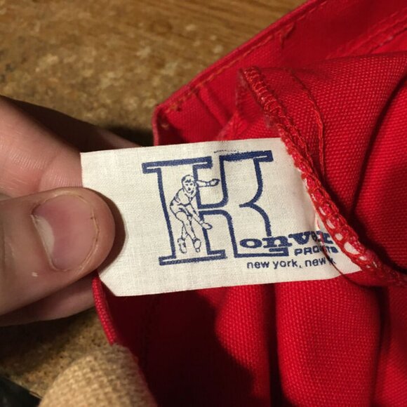 VINTAGE SKITTLES CANDY RED TOTE BAG KONVEY PRODUCTS - Picture 5 of 5